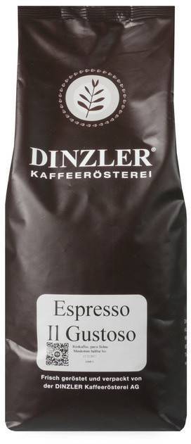 Dinzler Kaffeerösterei Espresso II Gustoso (1kg) Kaffee & Espresso