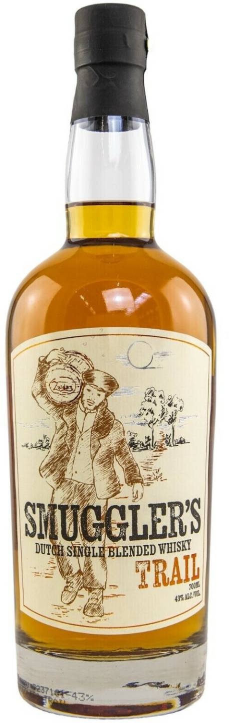 Zuidam Smuggler's Trail Dutch Single Blended Whisky 0,7l 43% Whisky