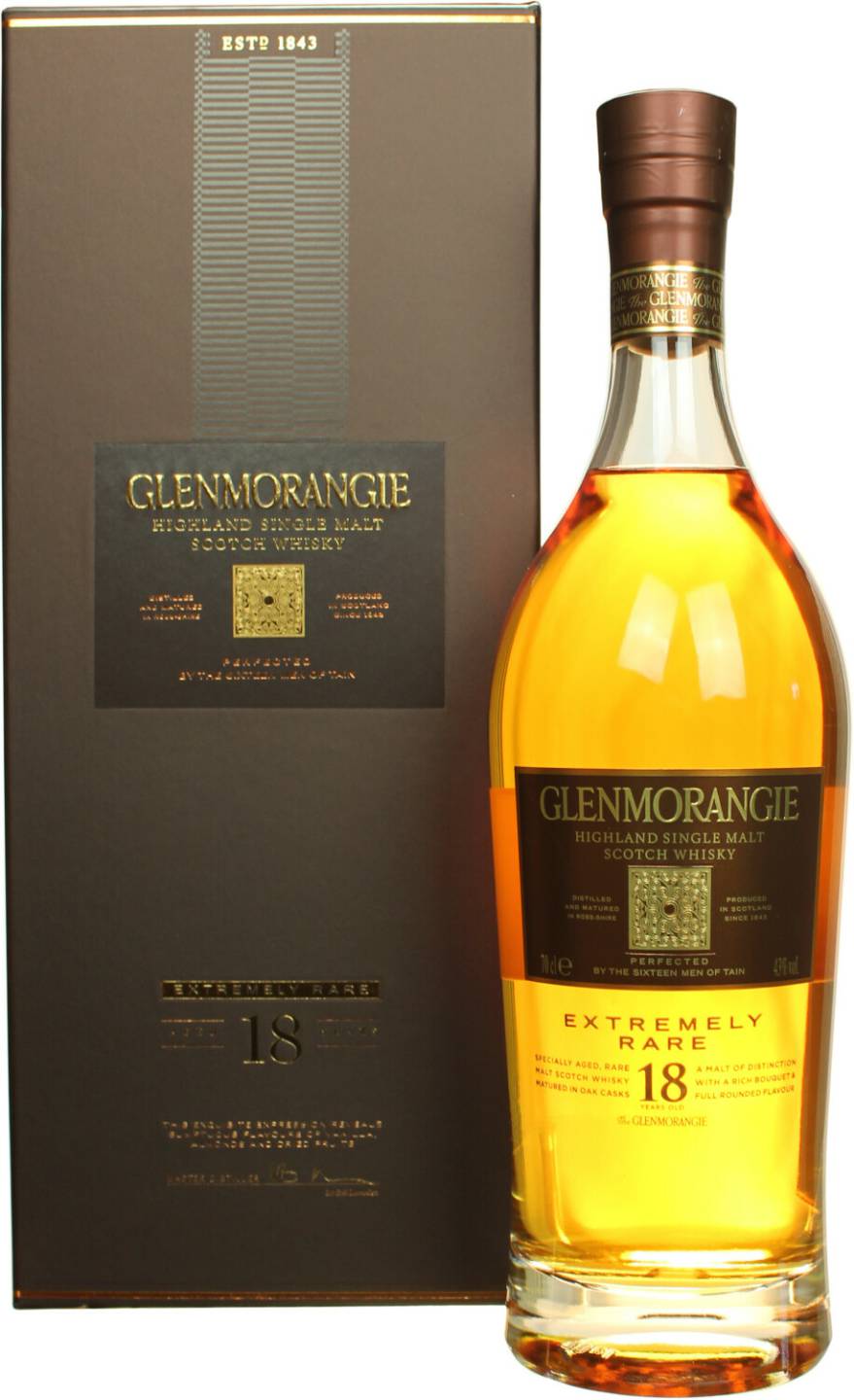 Glenmorangie 18 Jahre Extremely Rare 0,7l 43% Whisky