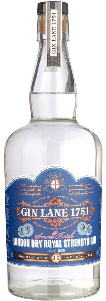 Gin Lane 1751 London Dry Royal Strenght Gin 47% 0,7l Gin