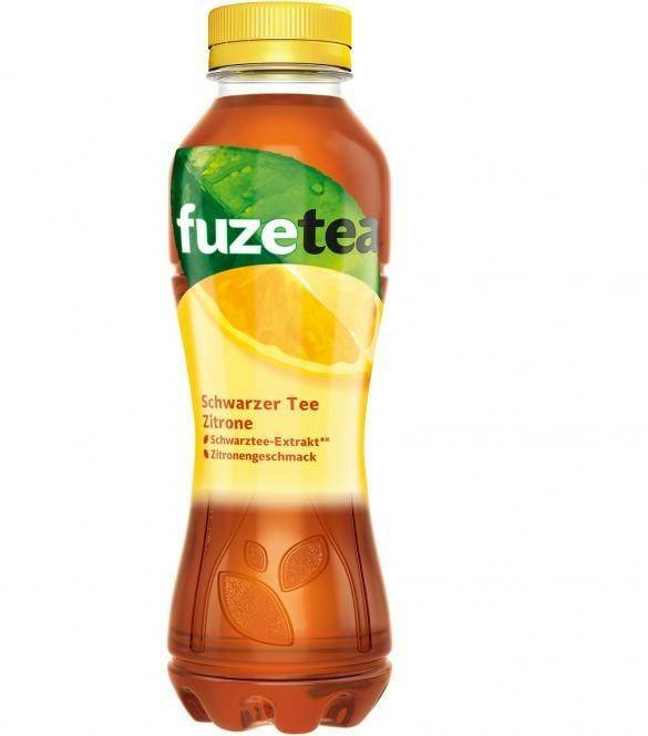 Softdrinks Coca-Cola Fuzetea Schwarzer Tee mit Zitrone0,4l