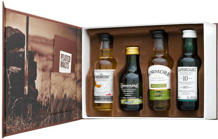 Suntory Peated Malts of Distinction Tasting Set 4x0,05l 40% Whisky