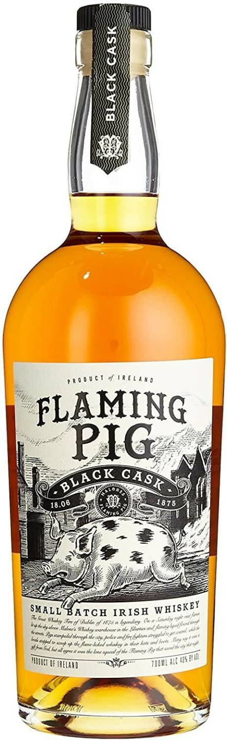 Flaming Pig Black Cask Small Batch Irish Whiskey 0,7 40% Whisky