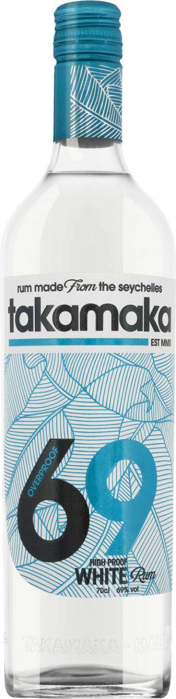 Rum Takamaka Bay Overproof Rum 69% 0,70l