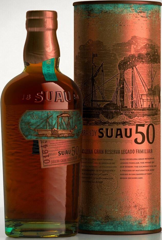 Suau Solera Privada 50 Jahre Brandy 0,7l 37% Cognac, Armagnac & Wein