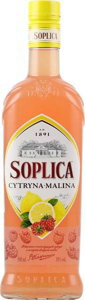 Soplica Cytryna-Malina Zitronen-Himbeer Likör 0,5 l 30 % Liköre