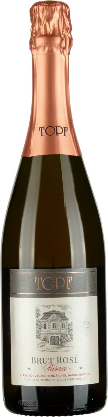 Champagner, Sekt & Prosecco Johann Topf Brut Rosé Reserve 0,75l