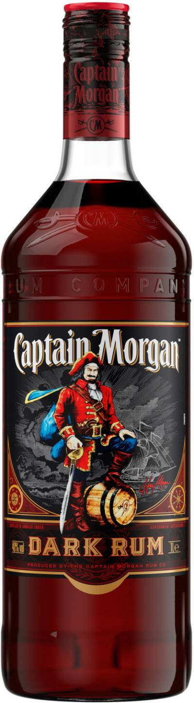 Captain Morgan Dark Rum1l 40% Rum