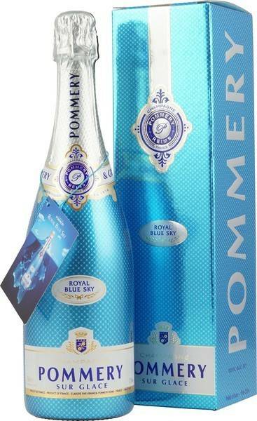 Champagner, Sekt & Prosecco Pommery Royal Blue Sky0,75l + Geschenkverpackung