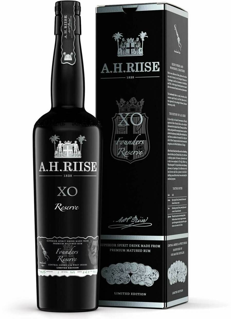 A.H. Riise XO Founders Reserve 0,7l 44,8% Spirituosen & Schnaps