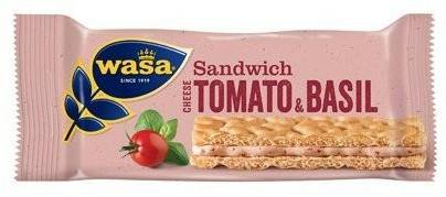 Wasa Knäckebrot-Sandwich Käse Tomate Basilikum Wasa Knäckebrot-Sandwich Käse Tomate Basilikum40g