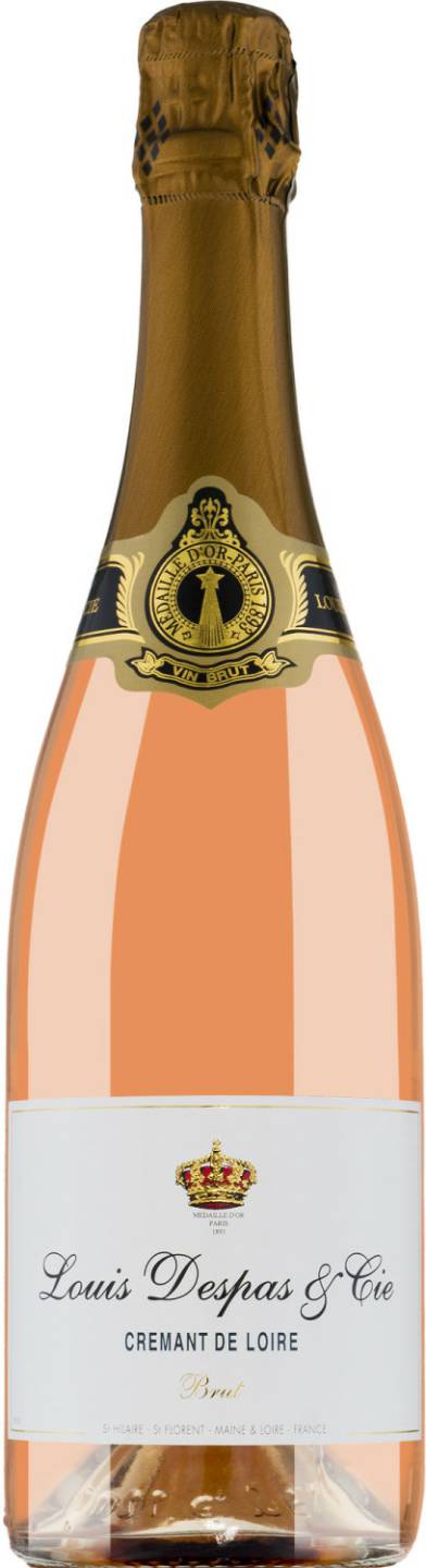 Louis Despas & Cie Rosé Crémant de Loire Brut AOP 0,75l Champagner, Sekt & Prosecco