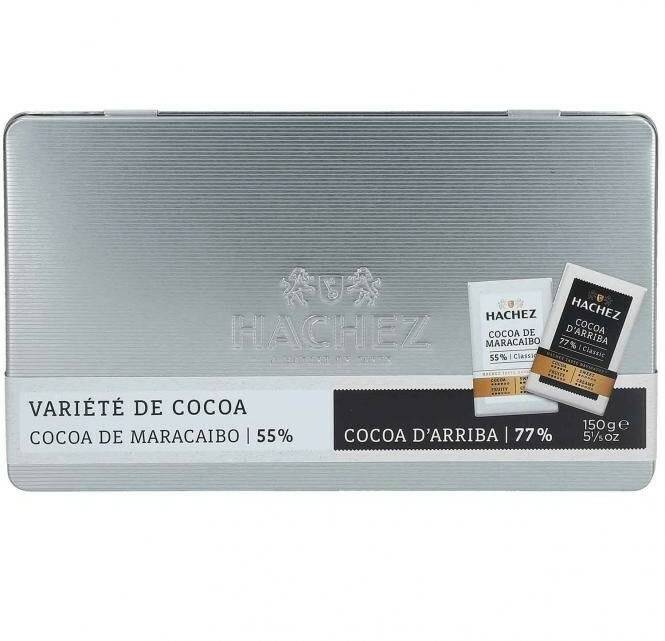 Hachez Variété de Cocoa Täfelchen (150g) Schokolade