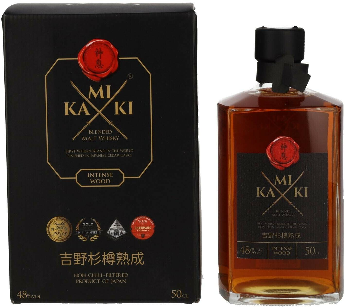 Kamiki Intense Wood Blended Malt Whisky 0,5l 48% Whisky