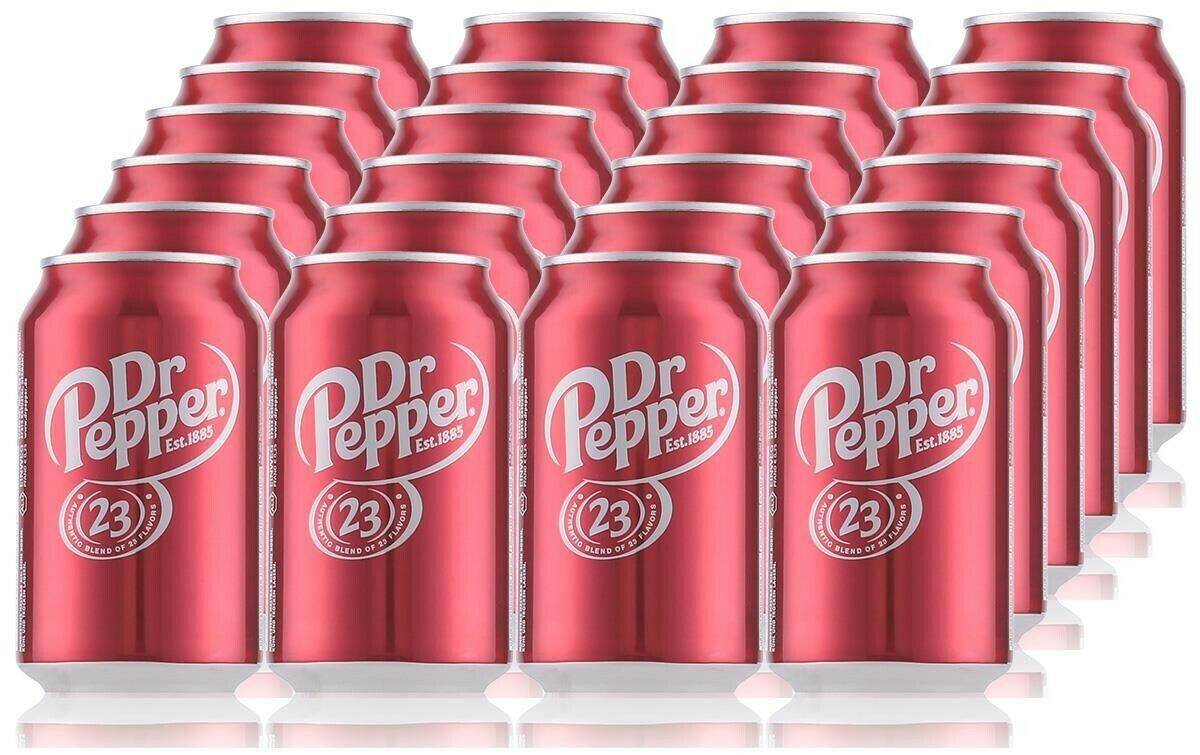 Softdrinks Dr. Pepper Cola24 x 0,33l