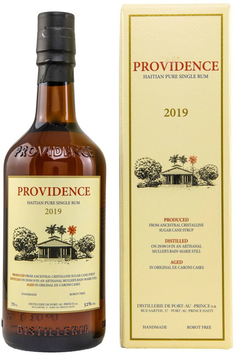 Rum Providence Haitian Caroni Cask Pur Single Rum 0,7l 52%