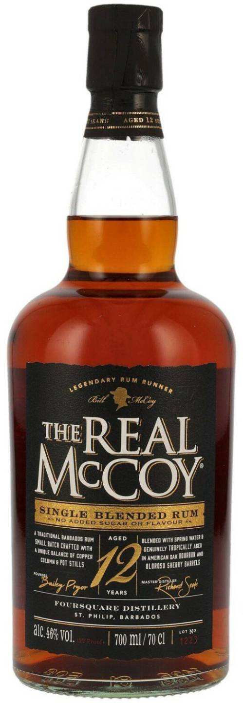 Real McCoy 12 Jahre 0,7l 46% Rum