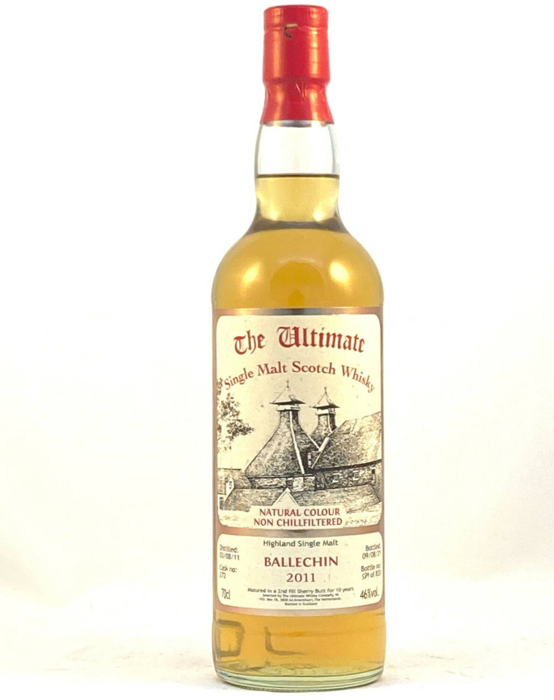 Whisky The Ultimate Ballechin 10 Years 2011 Single Malt Scotch Whisky 0,7l 46%