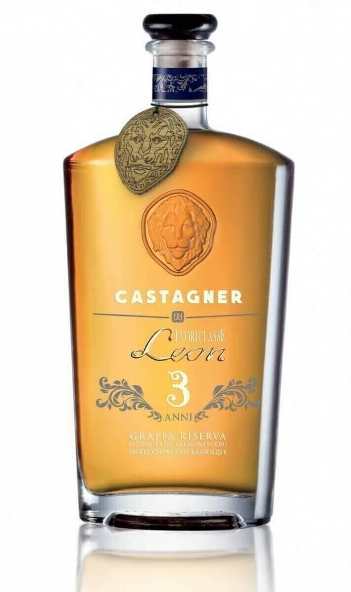 Castagner Fuoriclasse Leon Grappa Riserva 3 Jahre 38% 0,7l Spirituosen & Schnaps