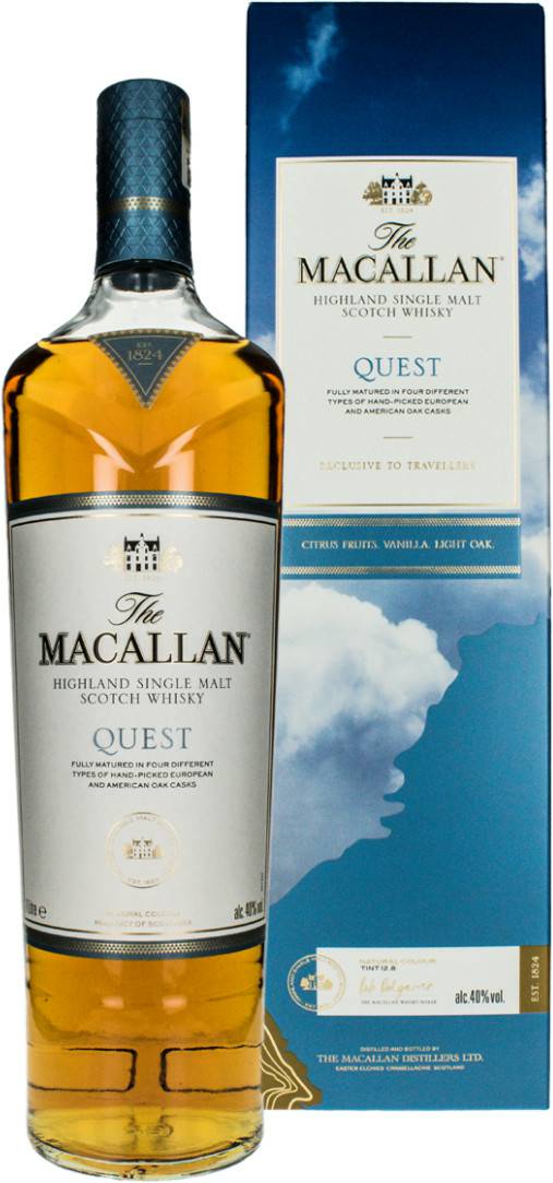 Whisky The Macallan Quest Highland Single Malt Scotch 1l 40%