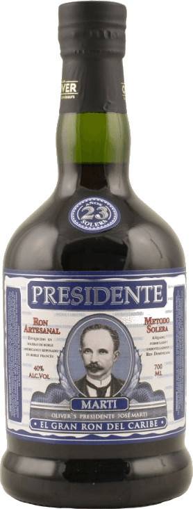 Presidente Marti 23 Jahre Solera 0,7l 40% Rum