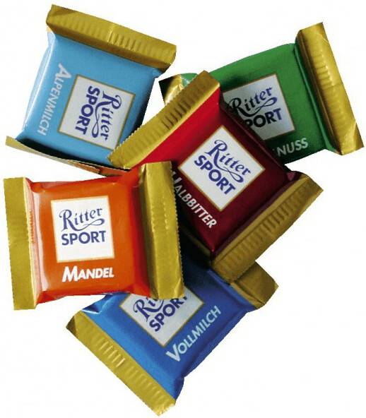 Ritter-Sport Quadretties (1000 g) Schokolade