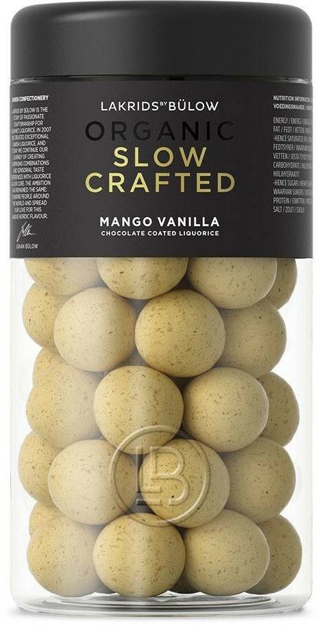 Süßigkeiten Lakrids by Bülow Organic Slow Crafted Mango Vanilla 265g