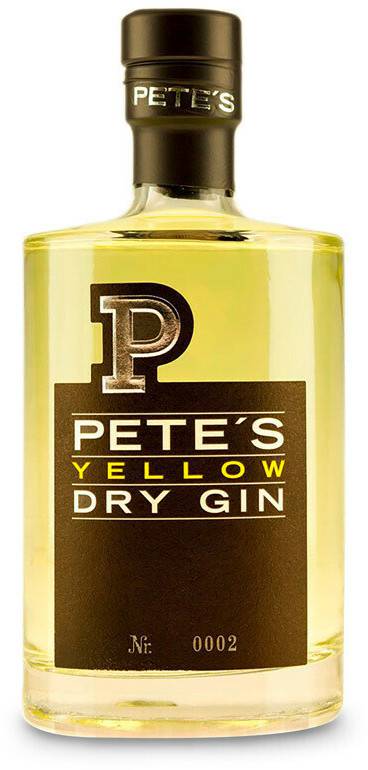 Jobelius Pete's Yellow Dry Gin 47% (0,5l) Gin