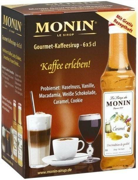 Sirupe Monin Mini Coffee Set 6 x 0,05 l