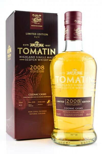 Tomatin 12 Jahre Cognac Casks 0,7l 46% Whisky