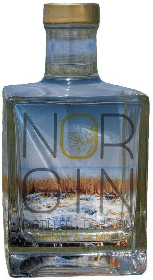 Gin NORGIN Orange & Almond Gin 0,5l 43%