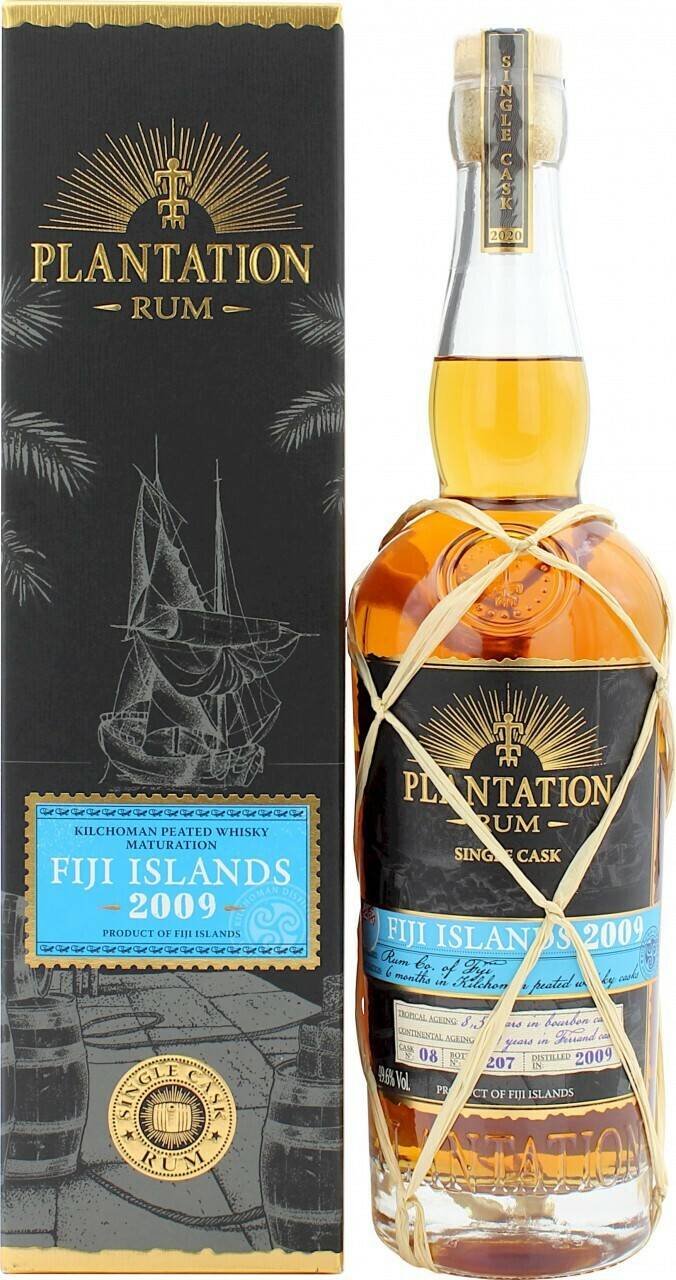 Rum Plantation Rum Fiji 11 Jahre 2009/2020 Kilchoman Single Cask 49.6% 0,7L