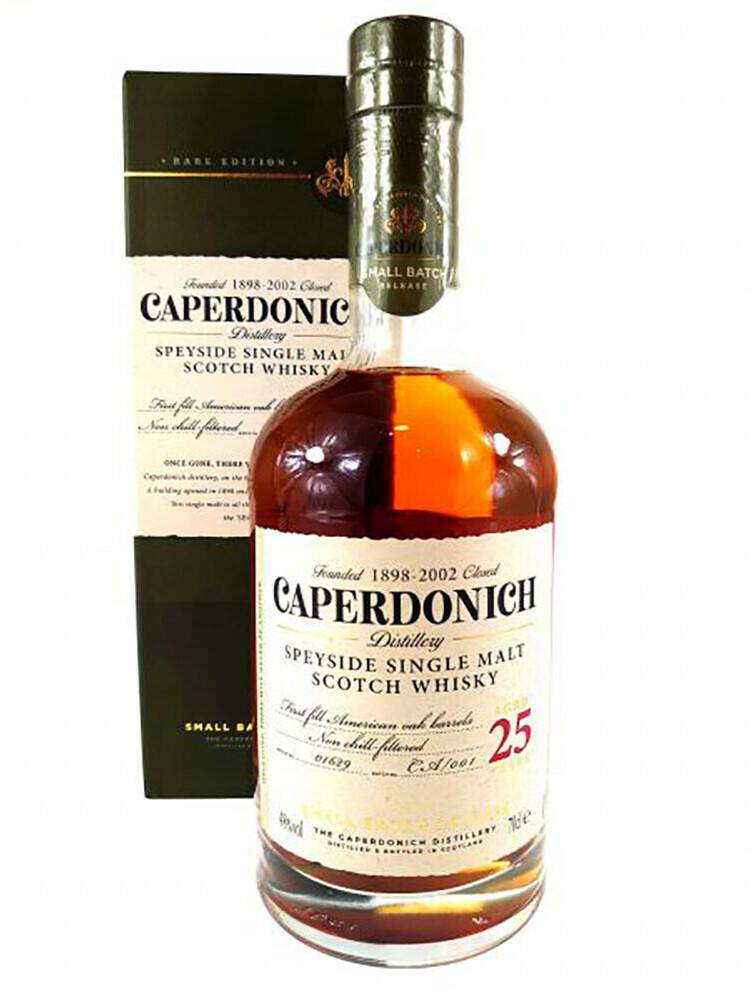 Caperdonich 25 Years Single Malt Scotch Whisky 0,7l 48% Whisky