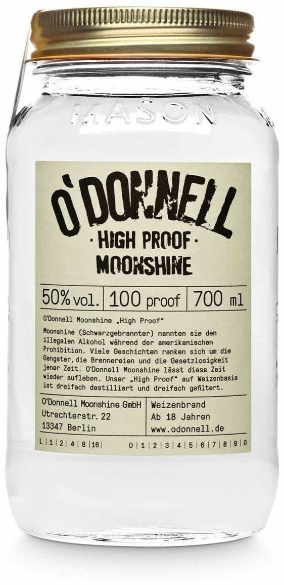 Spirituosen & Schnaps O'Donnell High Proof 50%0,7l