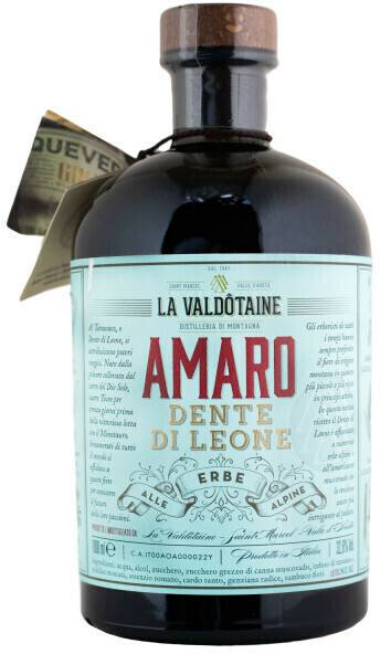 La Valdotaine Amaro Dente di Leone 1l 32,6% Liköre