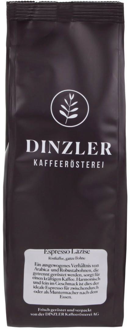 Dinzler Kaffeerösterei Espresso Lazise ganze Bohne (1kg) Kaffee & Espresso