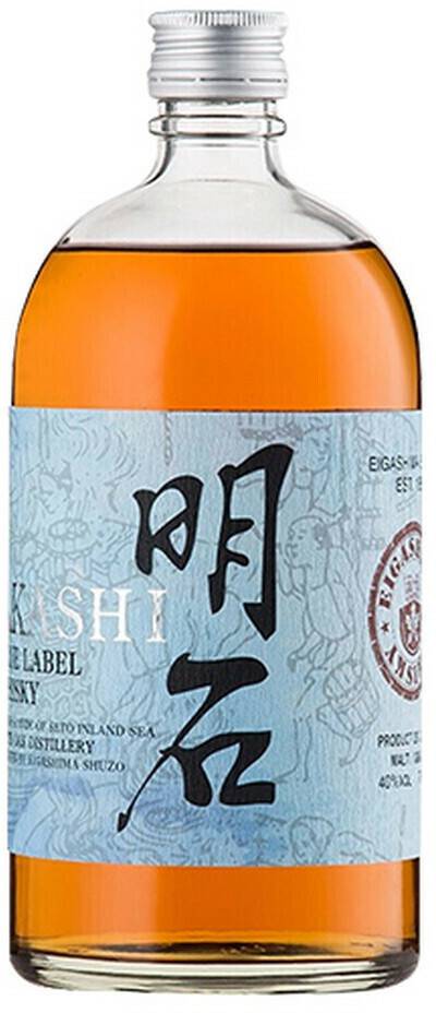 Akashi Blue Label Blended Japanese Whisky 0,7l 40% Whisky