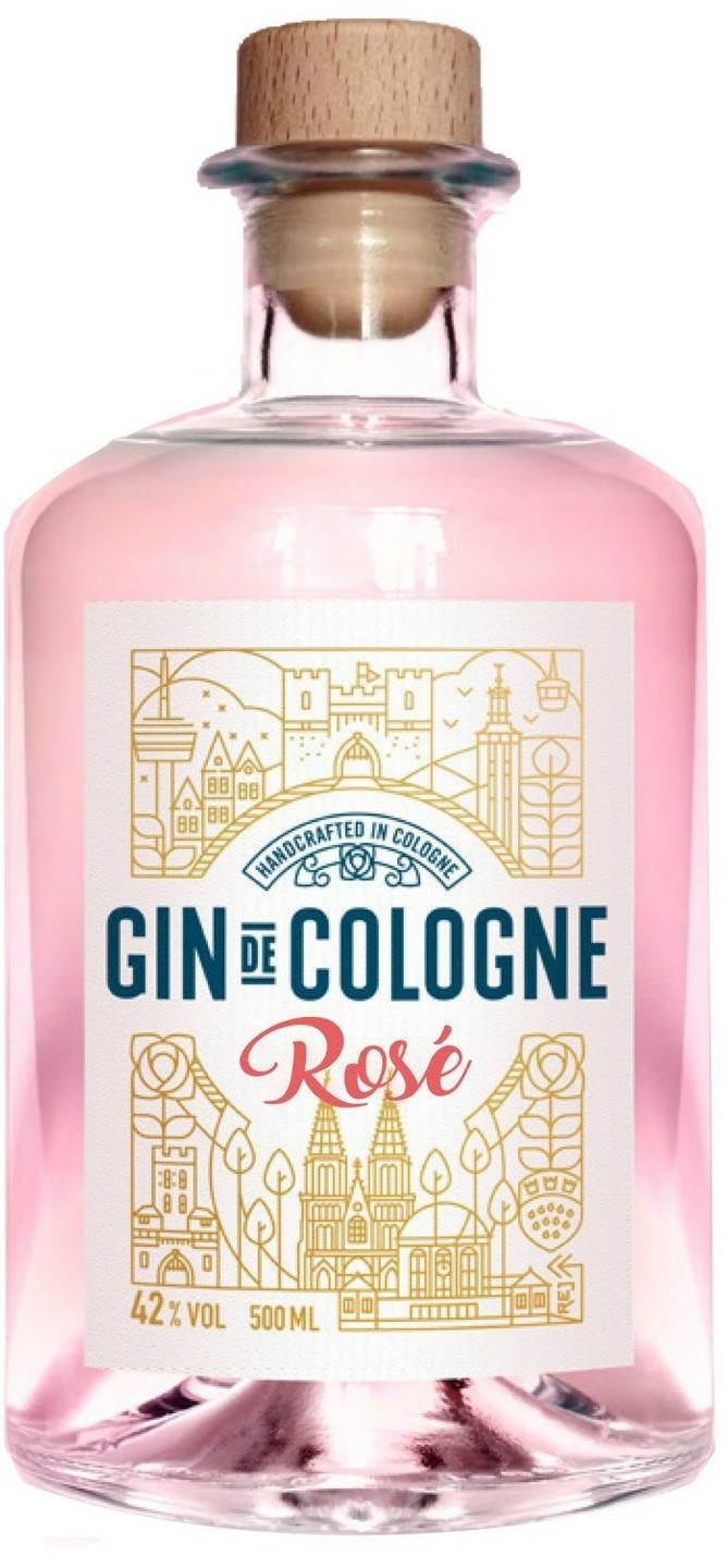 Gin de Cologne Gin Rosé 0,5l 42% Gin