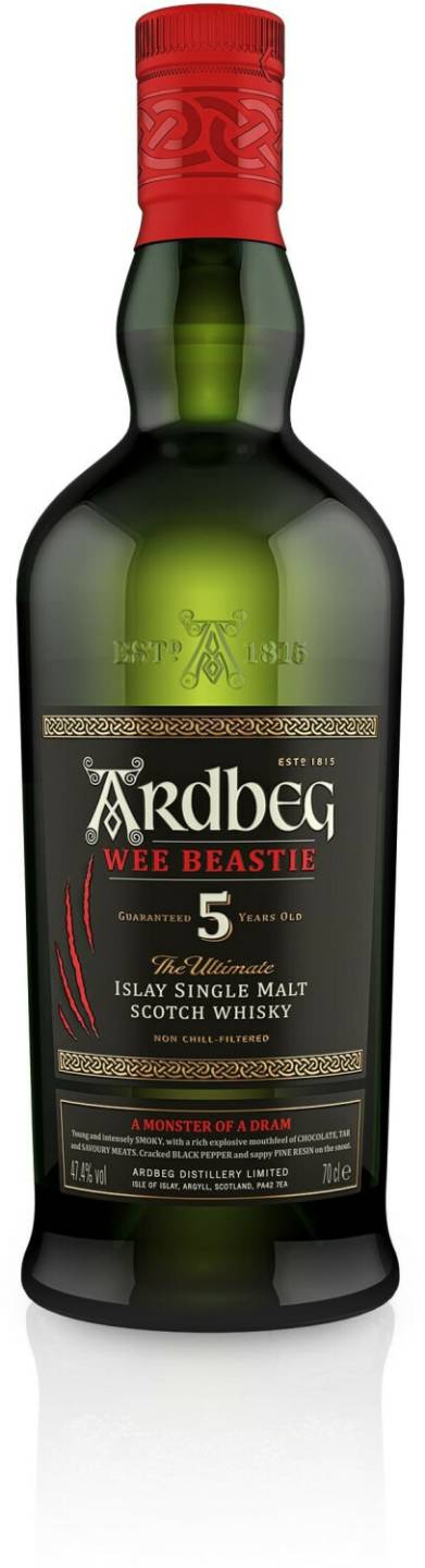 Ardbeg Wee Beastie Islay Whisky 5 Jahre 47,4% 0,7l Whisky