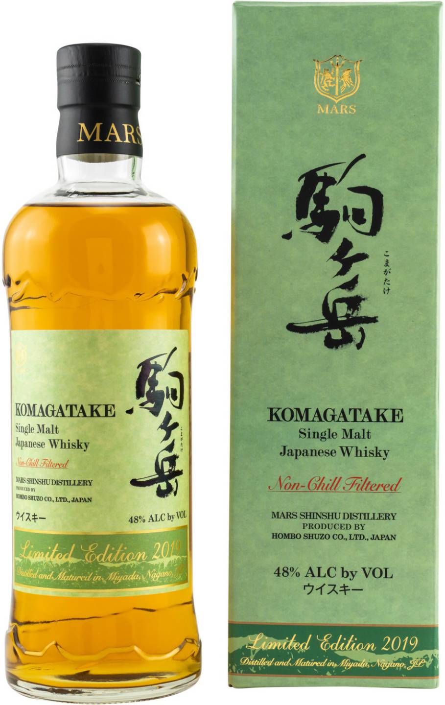 Mars Whisky Shinshu Komagatake Limited Edition 2019 48% 0,7l Whisky