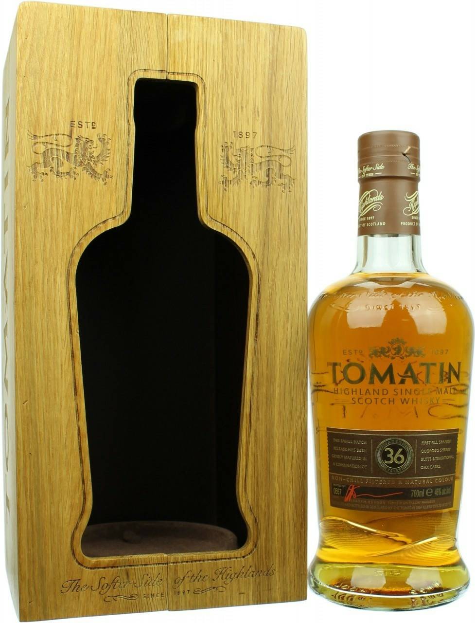 Whisky Tomatin 36 Jahre 0,7l 46%