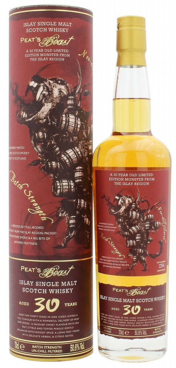 Whisky Peat's Beast 30 Jahre Batch 50,6% 0.7 l