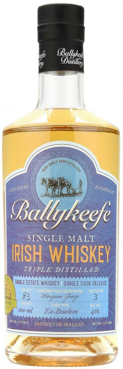 Whisky Ballykeefe Single Malt Irish Whiskey 0,7l 46%