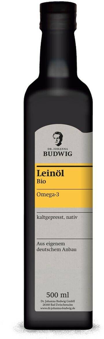 Speiseöle Dr. Budwig's Omega-3 Leinöl (500 ml)