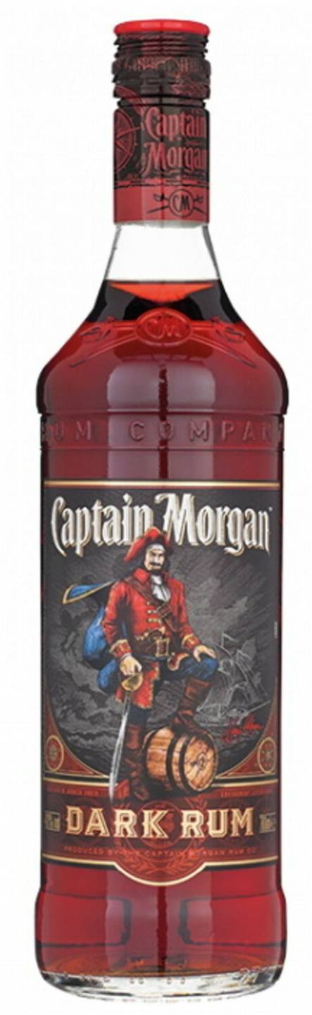 Captain Morgan Dark Rum0,7l 40% Rum