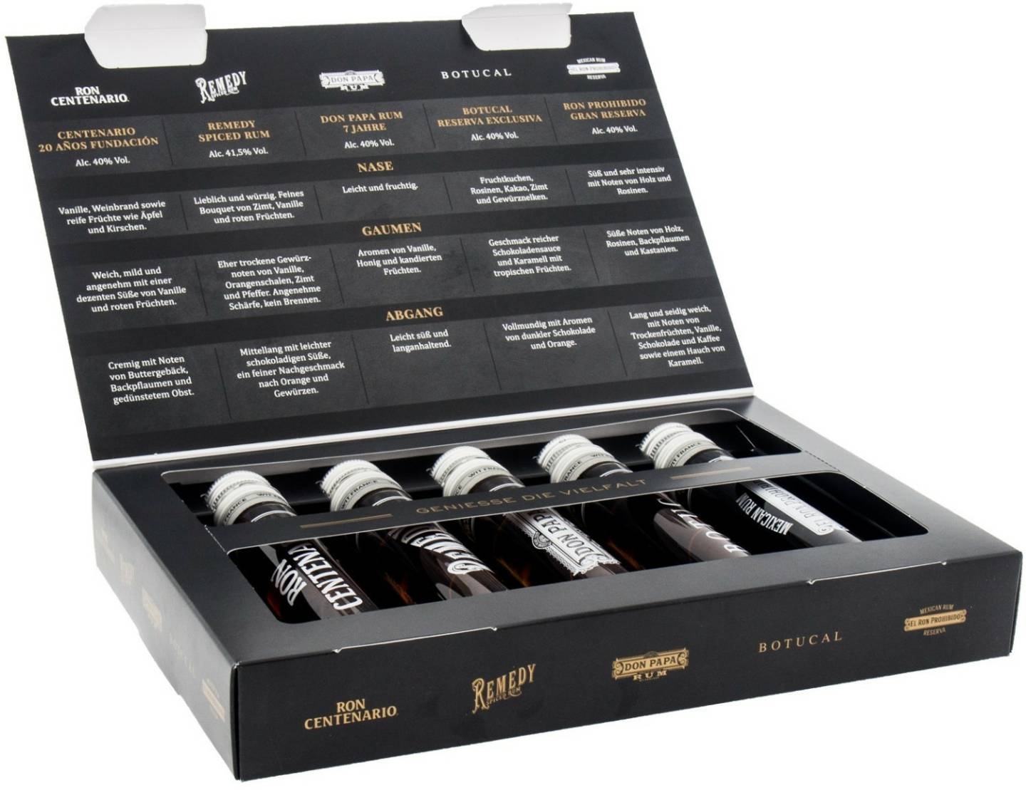 Sierra Madre Tasting Set 5 x 0,05l bis 41,5% Rum