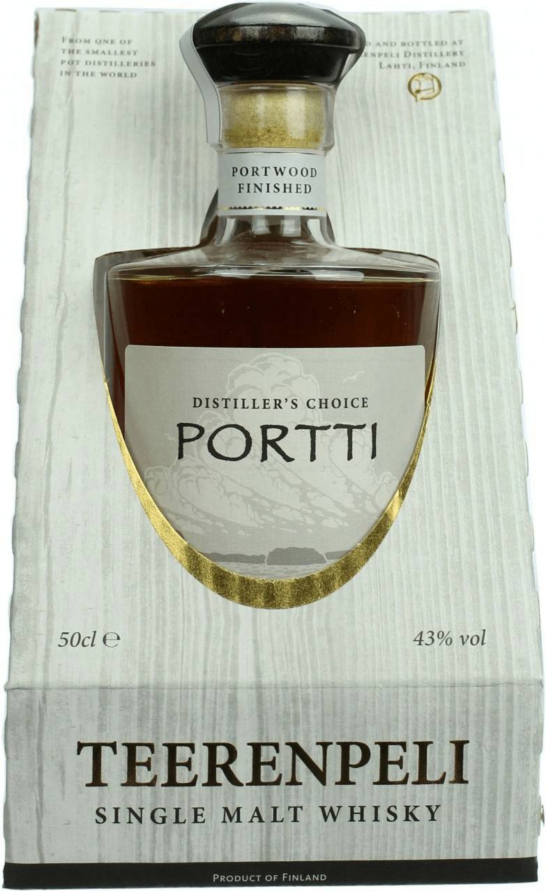 Whisky Teerenpeli Portti Port Wine Finish 0,5l 43,%