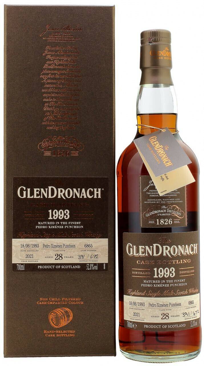 Glendronach 28 Jahre Pedro Ximenez 0,7l 52.8% Whisky