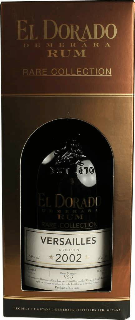 Rum El Dorado Rum Versailles 2002/2015 Rare Collection 0,7l 63%