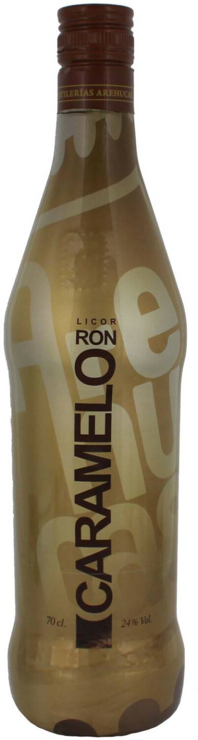 Liköre Arehucas Licor Ron Caramelo 0,7l 24%